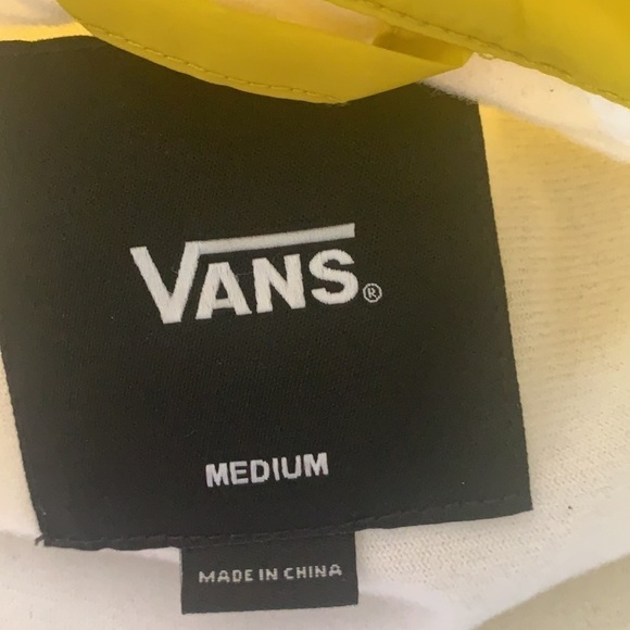 Vans Yellow Torrey Sulphur Coaches menโs Jacket size M - Picture 13 of 15